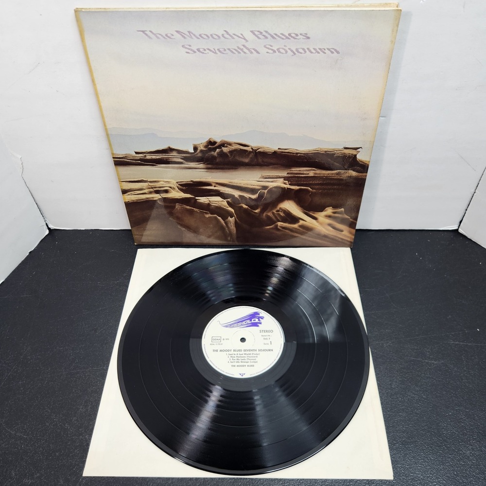 The Moody Blues Seventh Sojourn Vinyl LP 1972 Threshold THS 7 German Pressing